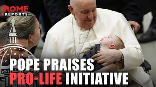 Pope praises prolife initiative in Poland