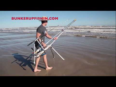 Bait Cannon Bait laucher! Surf fishing to the exteame! 