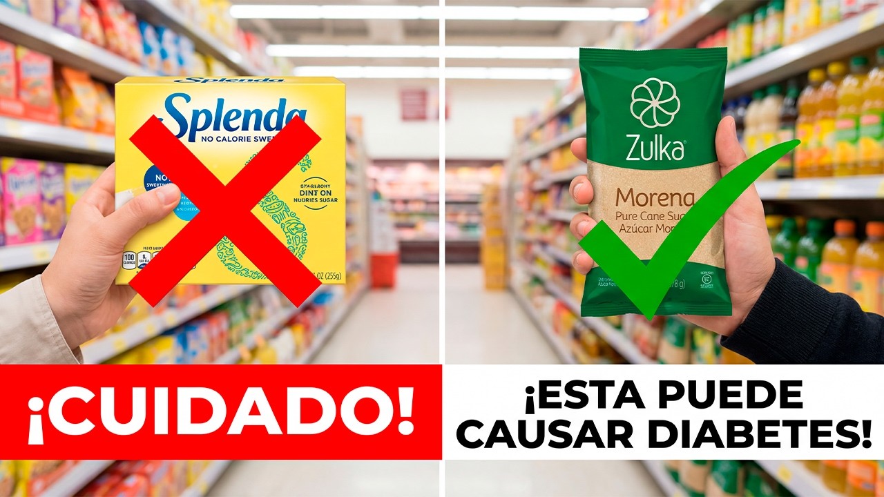 7 MARCAS de AZÚCAR que DEBES EVITAR A TODA COSTA (y 2 que son SEGURAS)