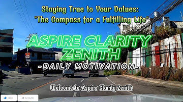 Stay True to Your Values : The Key to a Fulfilling Life