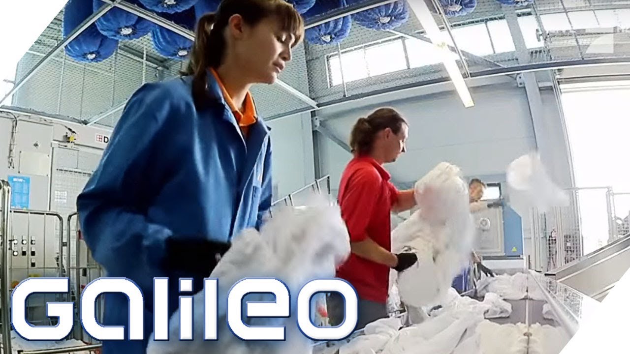 New Update Täglich zwischen fremder Wäsche - Arbeiten in einer Großwäscherei | Galileo | ProSieben