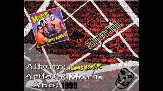 Video thumbnail of "Misfits - Saturday Night (Backing Track for Guitar,Drum and Bass)"