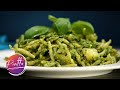 Trofie al PESTO GENOVESE con Fagiolini e Patate - Pesto alla Genovese al Mortaio