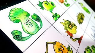 Dibujando todas las plantas [Plants Vs Zombies 2] Parte 2 