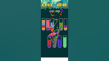 water sort puzzle - level 3500