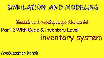 Simulation and modeling-Bangla Video Tutorial 6, InventorY SysTem ParT 2