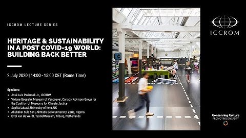 Heritage and Sustainability in Post COVID-19 World - Building Back Better