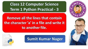 Remove all the lines that contain the character 