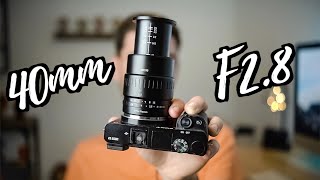 TTArtisan 40mm f2.8 Macro Lens Review (Sony a6000)