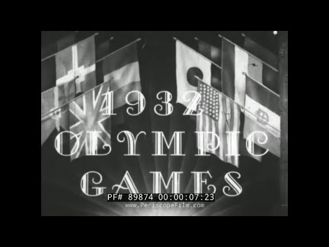 Video: Jaké Byly Olympijské Hry 1932 V Los Angeles