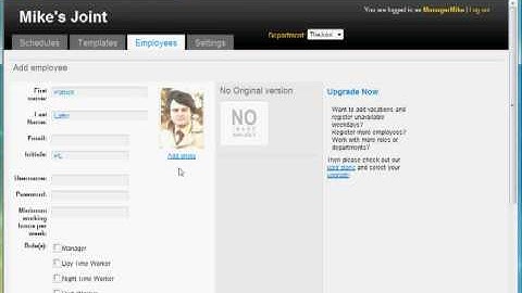 Employee Scheduling - How to Add employees to BusyBeeManager