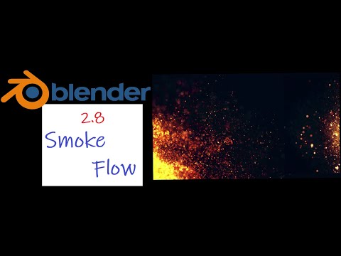 Blender 2.8 Force Fields || Smoke Flow