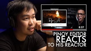 Pinoy Editor Reacts to His Reactor | JFlores