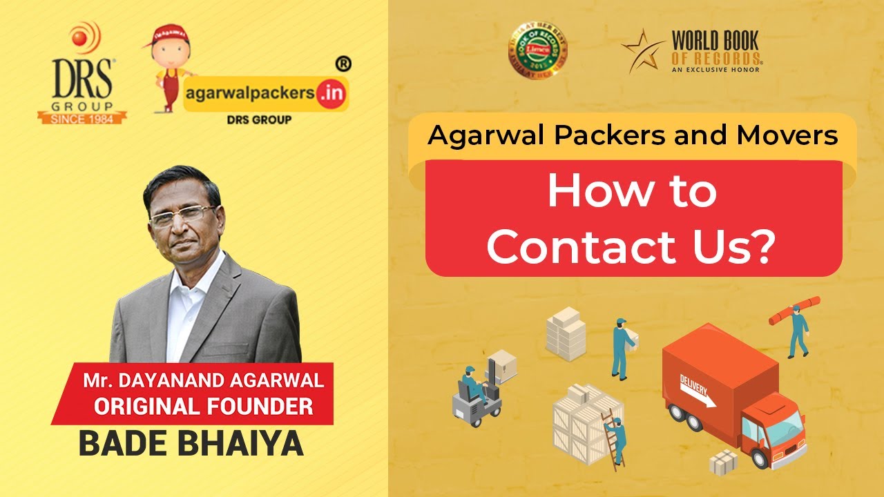 How to Contact Agarwal Packers and Movers? YouTube