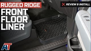 2009-2014 F150 Rugged Ridge Front Floor Liners Review & Install 2009 2014 F150 Husky Weatherbeater Front Floor Liners Review Install