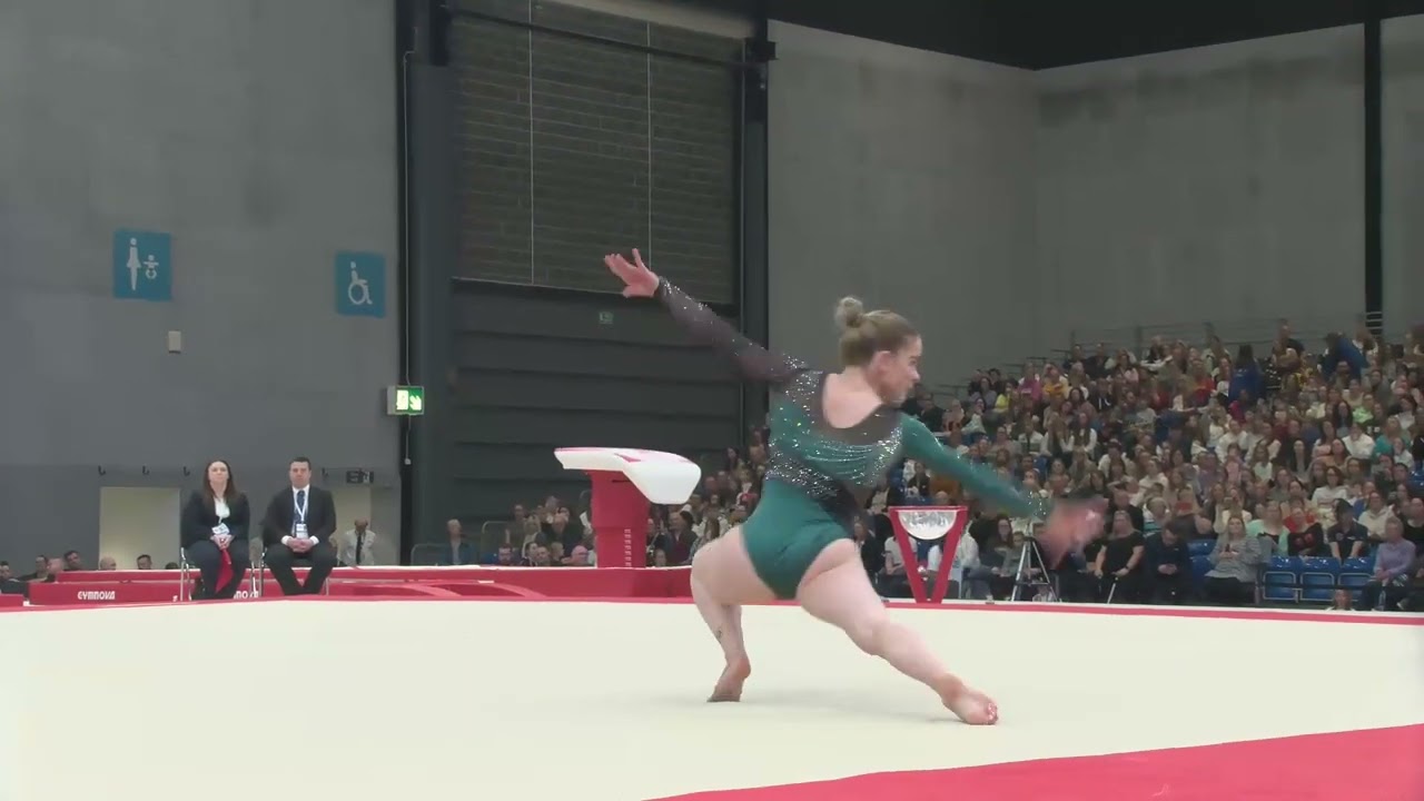 Alice Kinsella - GOLD-Floor-WAG SNR App-2023 Gymnastics British Championships