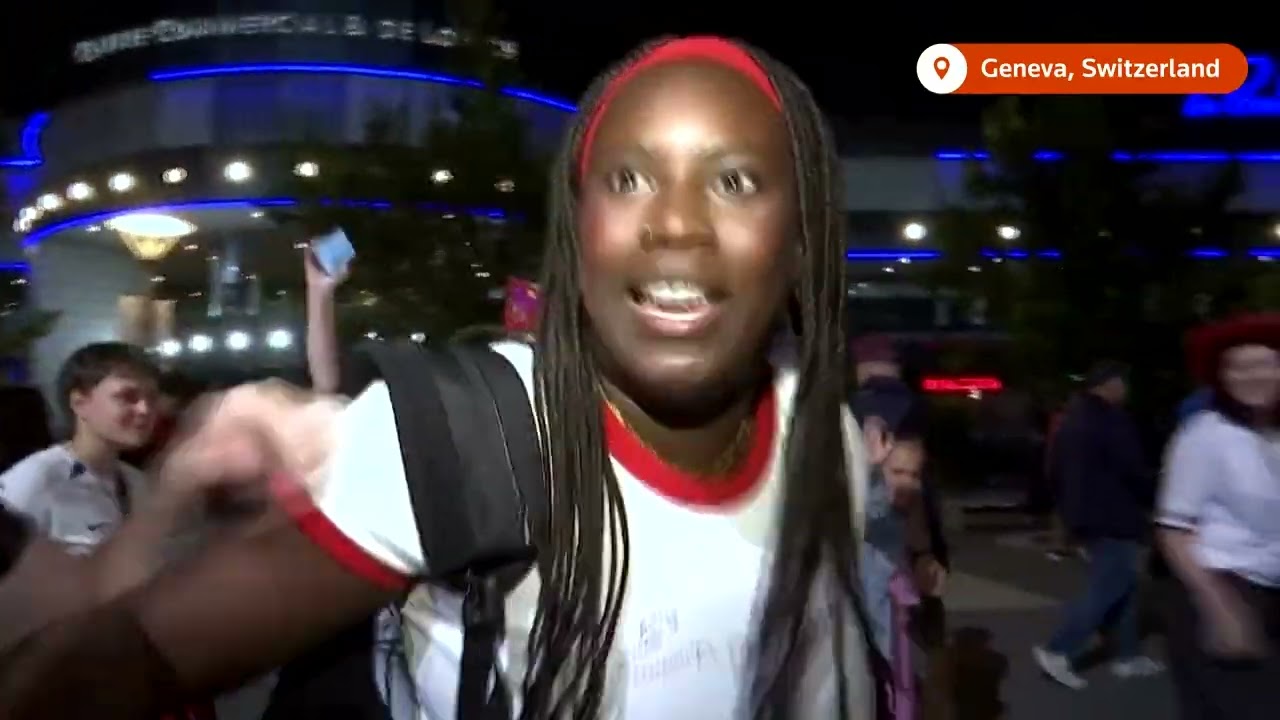 England fans celebrate after Lionesses reach Euro 2025 final | REUTERS