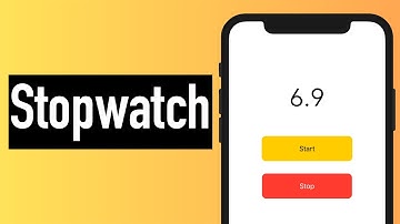 SwiftUI: Create a Stopwatch