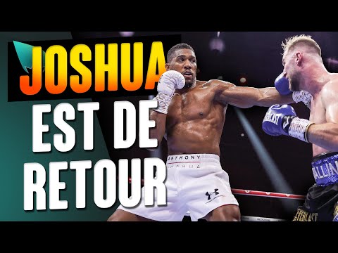 Anthony Joshua en mode PATRON sur Otto Wallin !