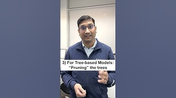Tackle Overfitting in Machine Learning Models #InterviewQuestions #AVshorts