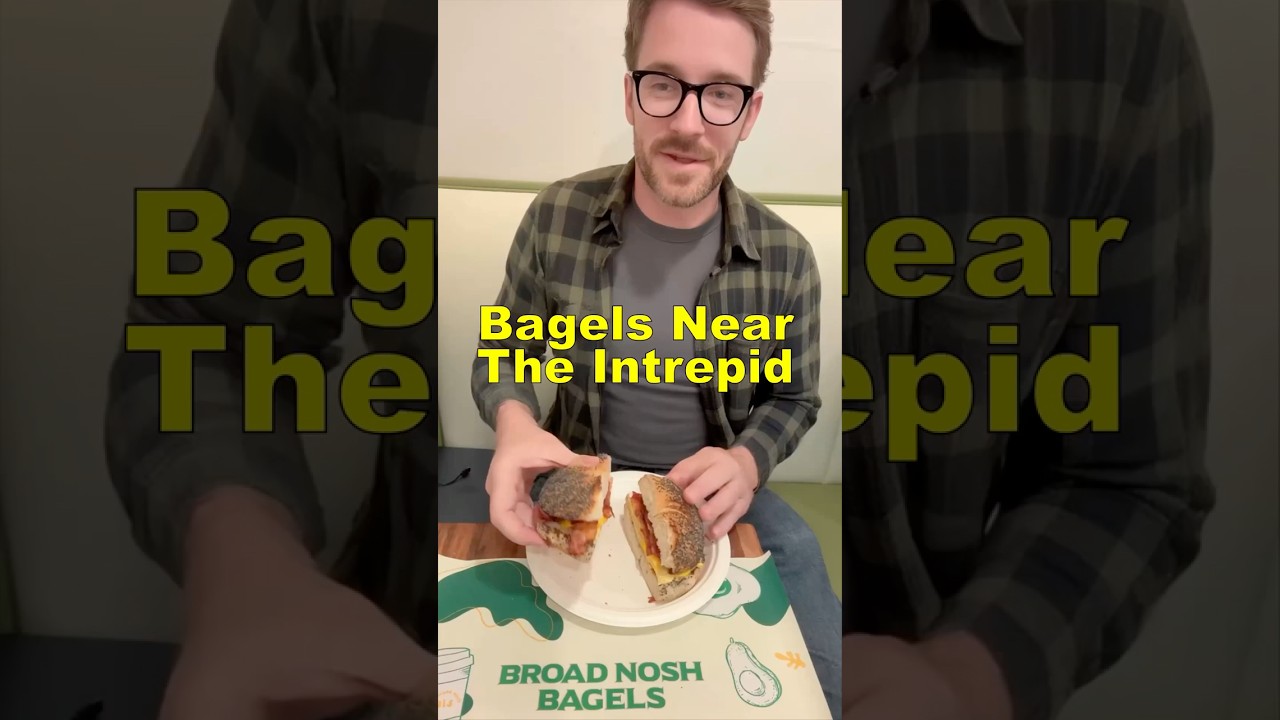Stop Scrolling! Intrepid Breakfast — Bagels Near The Intrepid Museum Broad Nosh Bagel Deli Catering NYC