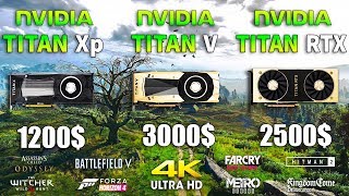 TITAN V vs TITAN RTX Puntos de referencia de rendimiento del juego  (i7-7700K vs i7-8700K) - GPUCheck Spain / España