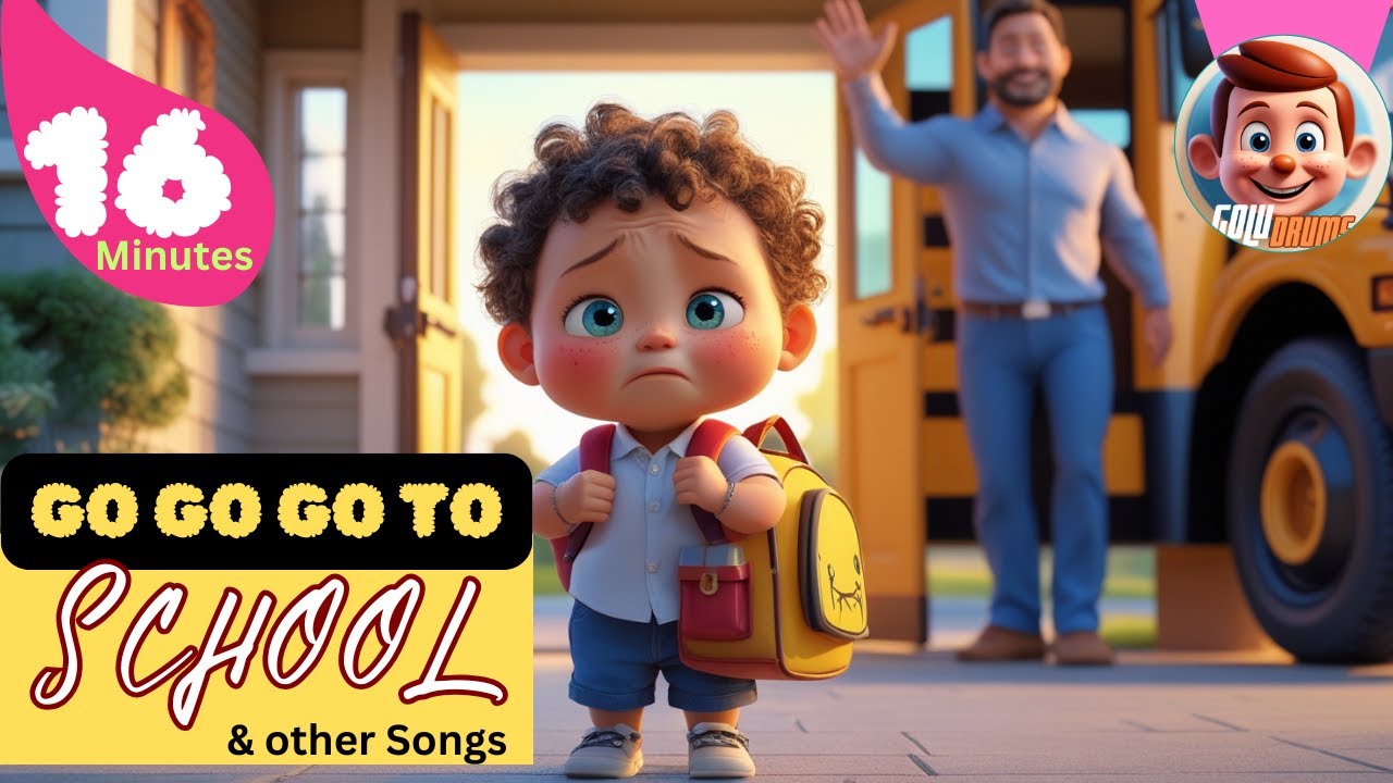 Go to School + Mix | Kids Funny Songs | Nursery Rhymes | Nonstop Kids ...