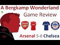 Arsenal 50 chelsea premier league  game review