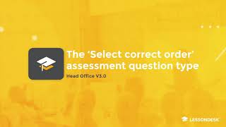 The 'select correct hotspot' assessment question type