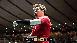 Yuji Nishida Dominated Against Finland in Men's OQT 2023