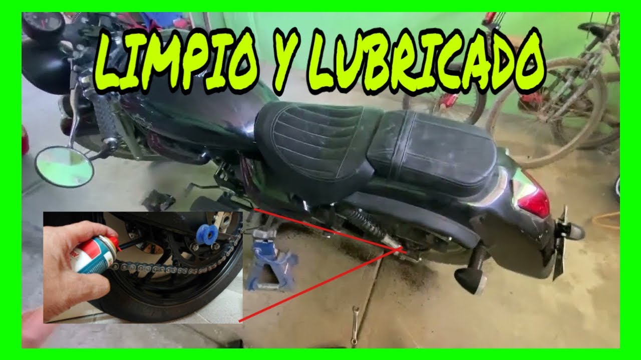 COMO AJUSTAR Y LUBRICAR CADENA DE UNA MOTO / ITALIKA TC 250 2024