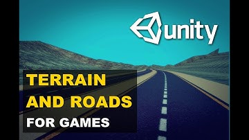 Modeling Terrain and Road Track for Games - Blender and Unity Timelapse (2021)