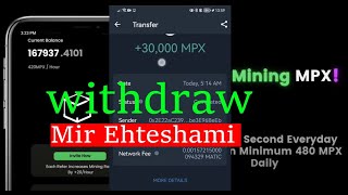 MPX Mining (MetaPixel) Withdraw Proof screenshot 4