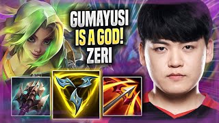 GUMAYUSI IS A GOD WITH ZERI! - T1 Gumayusi Plays Zeri ADC vs Kai'sa! | Season 2022