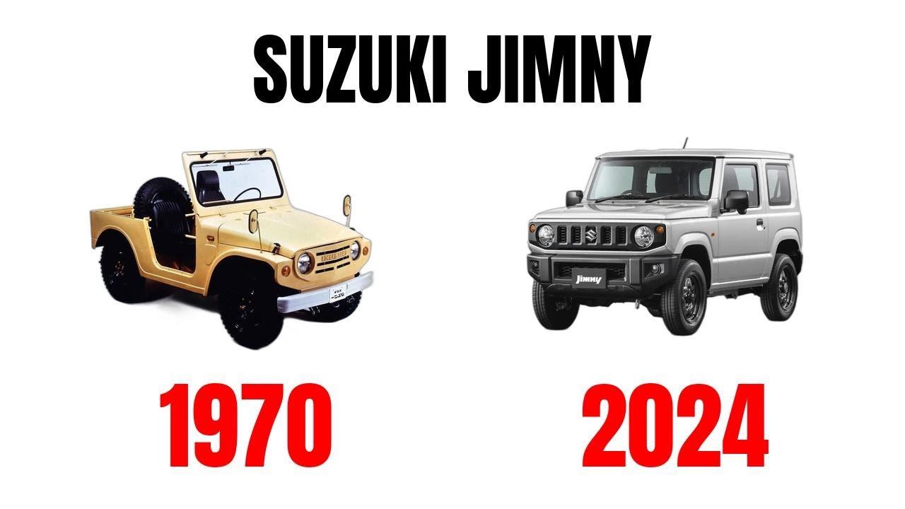 Suzuki Jimny: Evolution of an Off-Road Legend (1970 - 2024) - All
