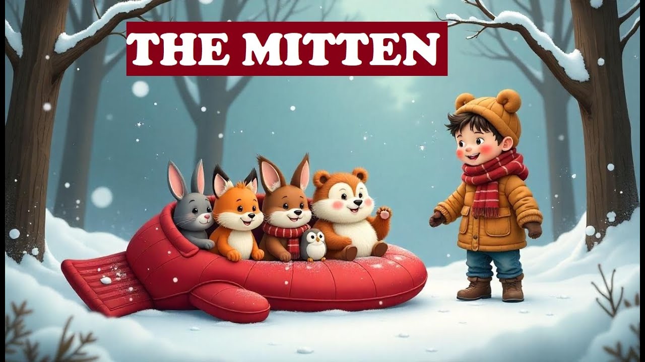 THE MITTEN CHRISTMAS STORIES FOR KIDS Bed Time Stories For Kids