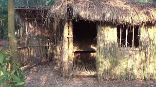 Primitive Technology:used-Build Grass hut(Made From Shed)-Primitive Life