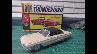 AMT 1/25 1966 FORD THUNDERBIRD LANDAU/ CONVERTIBLE
