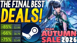 Steam Autumn Sale 2026 FINAL Best Deals to Buy - Great PC Games SUPER CHEAP!