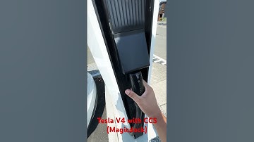 How to get the CCS adapter on Tesla V4 supercharger