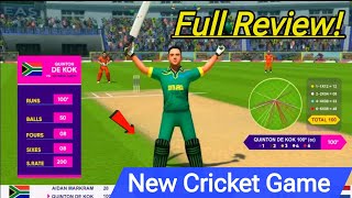 Brand New Cricket Game Launch | World Cricket Champions League Game Full Review | Gameplay, Features screenshot 4