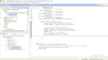 Cara membuat Aplikasi Hitung Luas Segitiga Di Eclips, terbaru