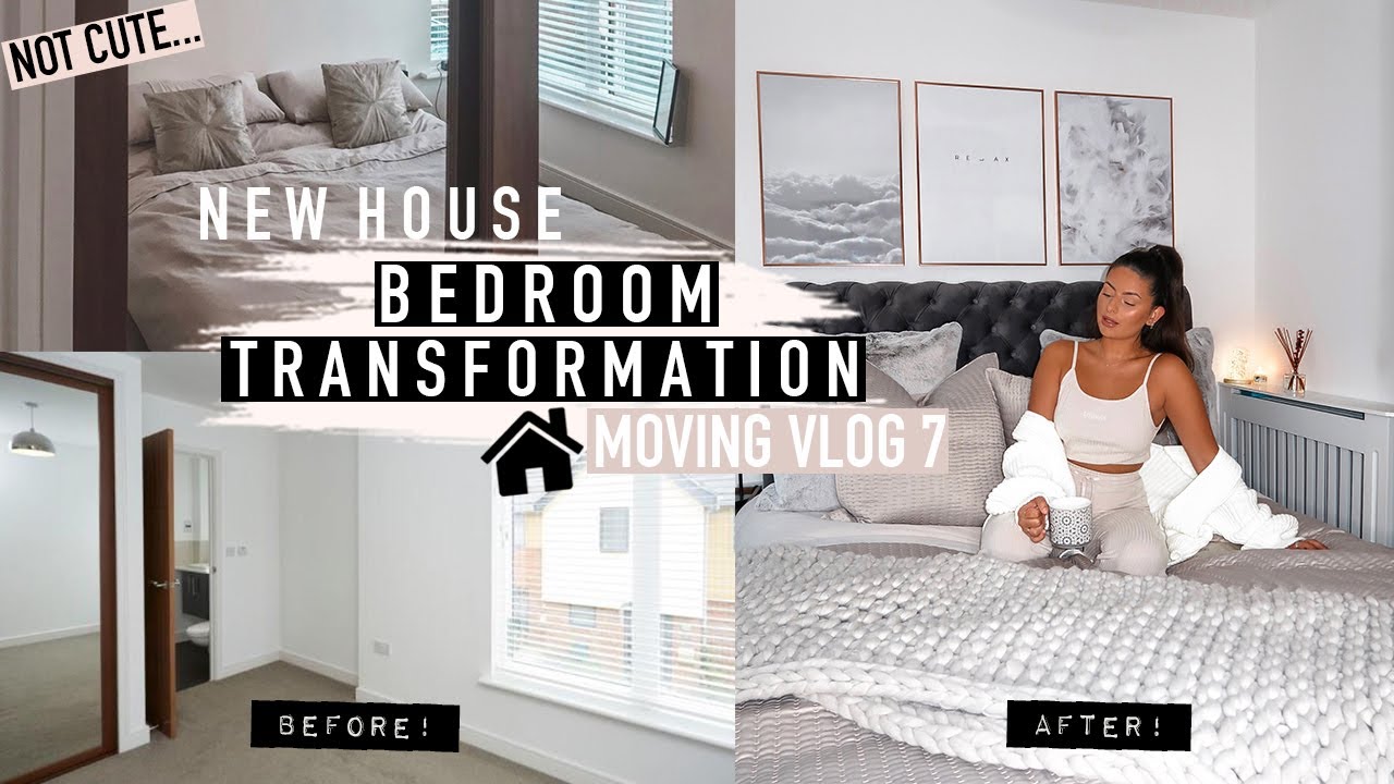 OUR BEDROOM TRANSFORMATION - HOUSE UPDATE & HOMEWARE HAUL · MOVING VLOG Day 7 | Emily Philpott