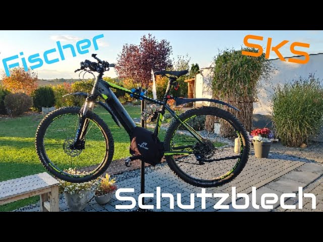 Schutzblech E-MTB / SKS / Fischer - E-Bike Mountainbike Tutorial Fischer  Montis 5.0 - YouTube