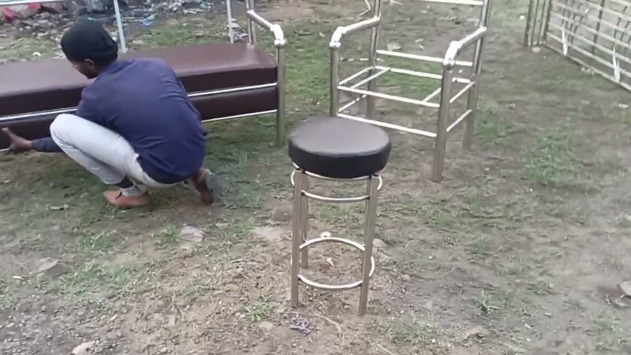 Steel dhaata sofa set