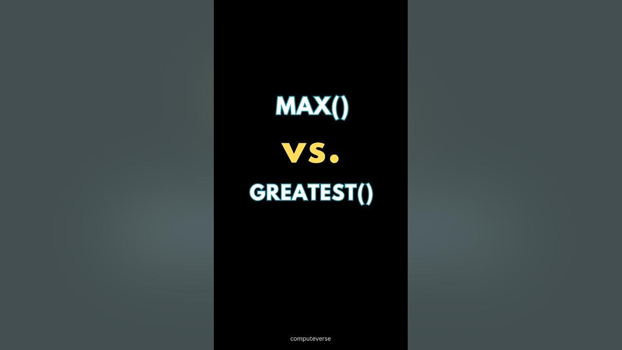 sql-max-vs-greatest-youtube
