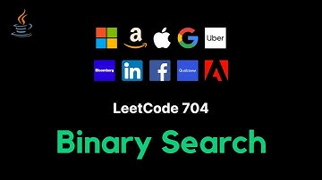704. Binary Search - JAVA (Detailed explanation + coding)