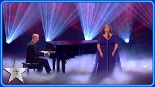 Blind couple Denise \& Stefan perform 'You'll Never Walk Alone' | Semi-Finals | BGT 2024