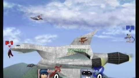 SSBB - Shield Break Ledge Cancel