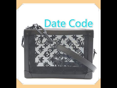 [Date Code & Stamp] Louis Vuitton Soft Trunk Strap Black Mesh and Leather | LUXCELLENT TV - YouTube